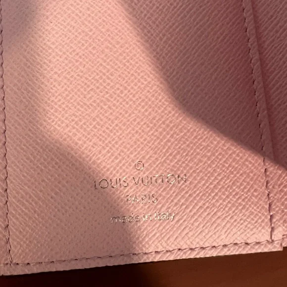 Louis Vuitton Pastel Pink Blue Yellow Monogram Compact Wallet - Picture 6 of 9